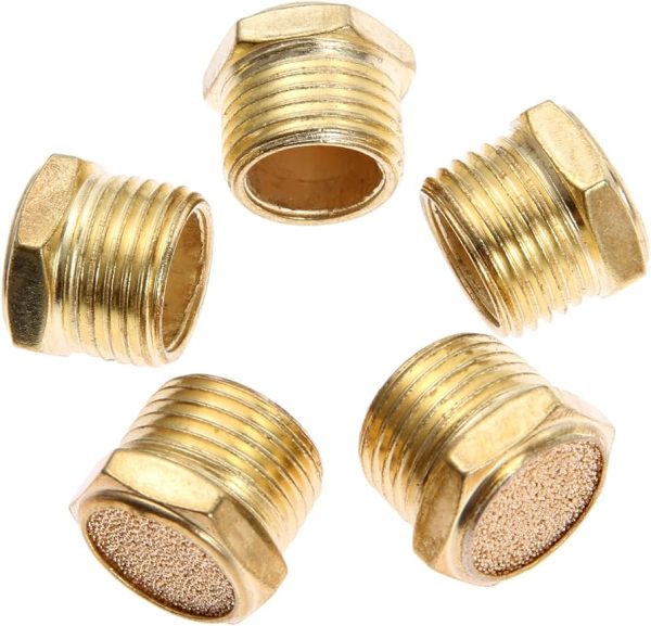 Sintered Bronze Brass Butt Silencer