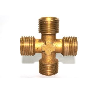 Brass Cross Male