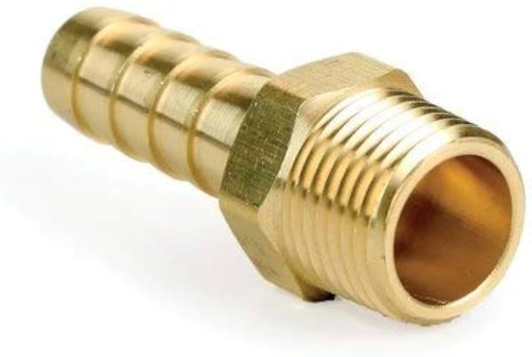 Brass Hose Nipple Male