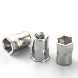 INSERT NUT HALF HEX FLAT HEAD
